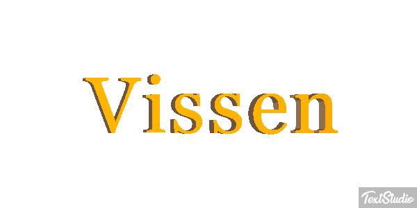 Vissen Effet de texte