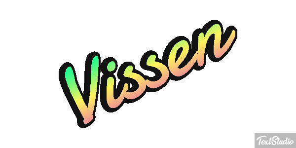 Vissen Effet de texte