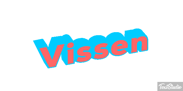 Vissen Effet de texte