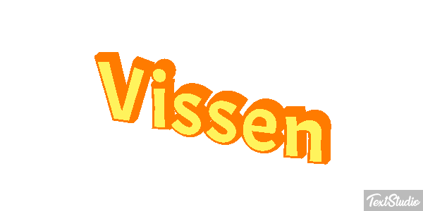 Vissen Effet de texte