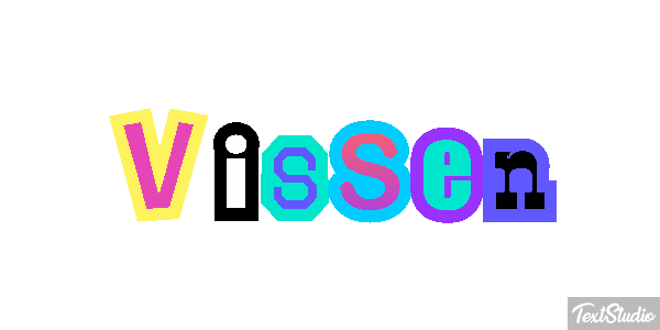 Vissen Effet de texte