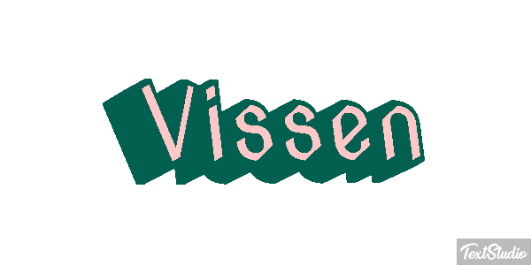 Vissen Effet de texte