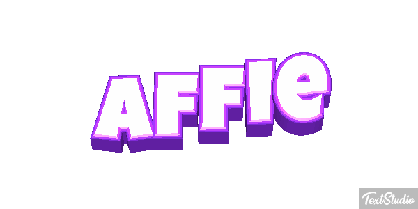 Affie Text effect