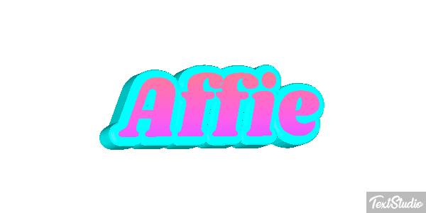 Affie Text effect