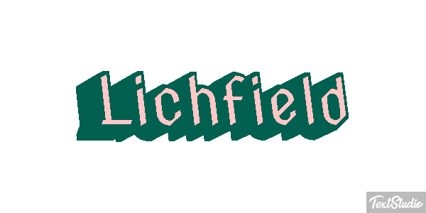 Lichfield Effetto testo