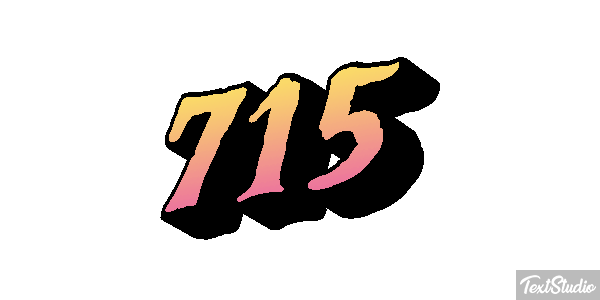 715 Text effect