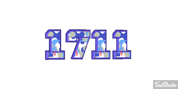 1711 Texteffekt