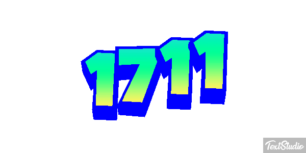 1711 Texteffekt