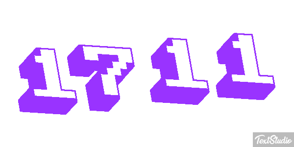 1711 Texteffekt