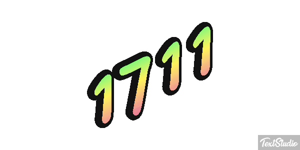 1711 Texteffekt