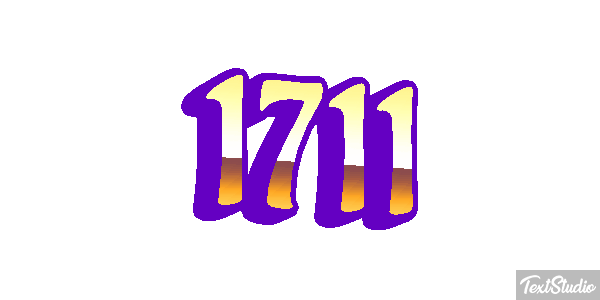 1711 Texteffekt