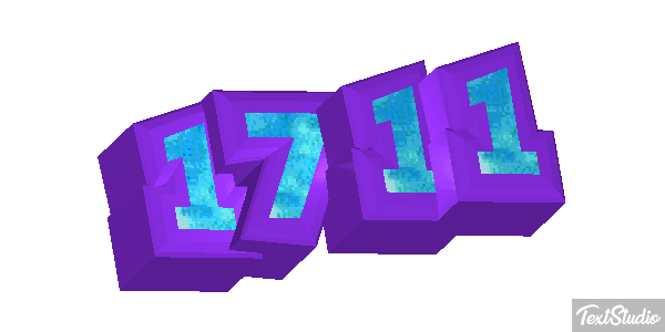 1711 Texteffekt