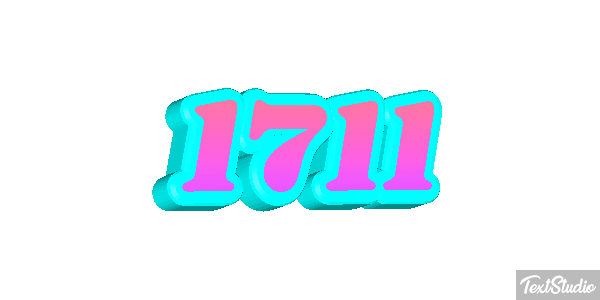1711 Texteffekt