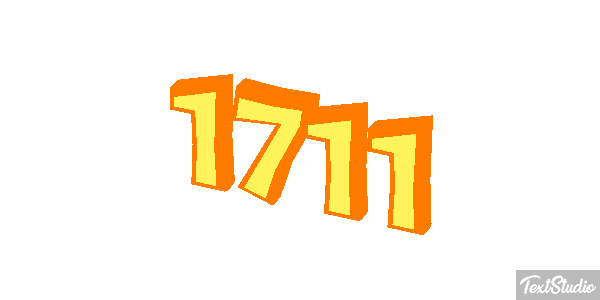 1711 Texteffekt