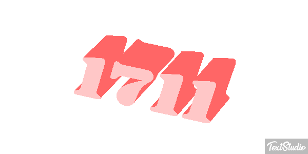 1711 Texteffekt