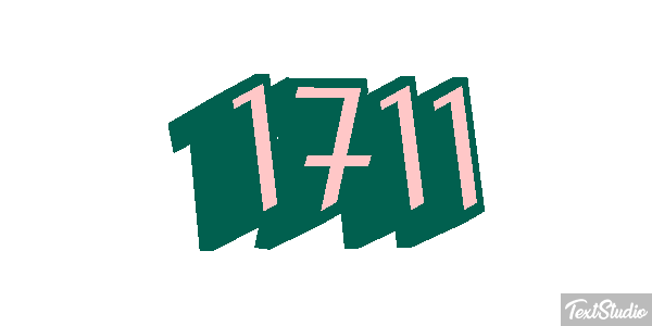 1711 Texteffekt
