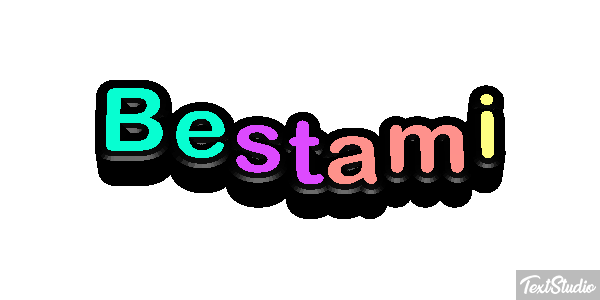 Bestami Tekst effect