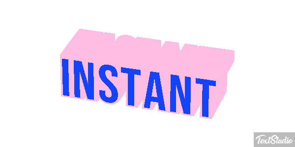 Instant Tekst effect