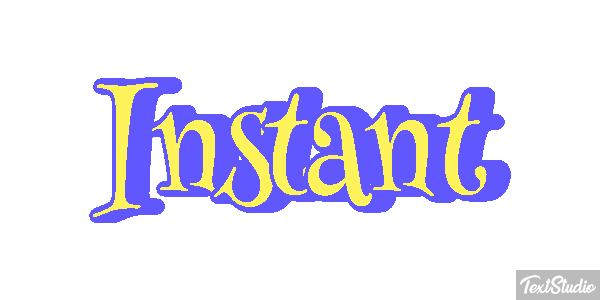 Instant Tekst effect