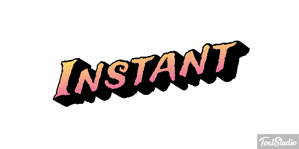 Instant Tekst effect