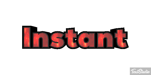 Instant Tekst effect
