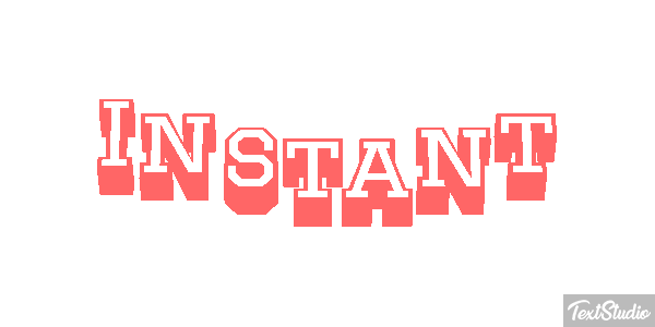 Instant Tekst effect