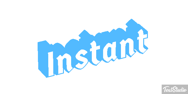 Instant Tekst effect