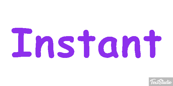 Instant Tekst effect