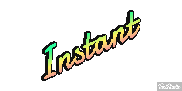 Instant Tekst effect