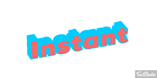 Instant Tekst effect