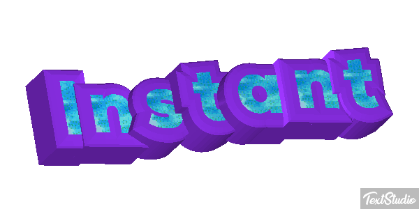 Instant Tekst effect