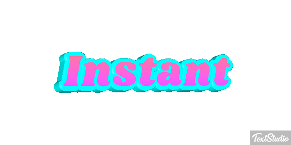 Instant Tekst effect