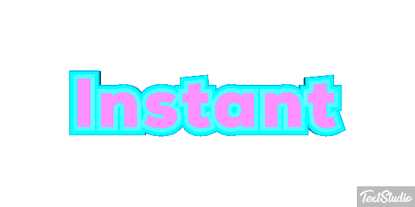 Instant Tekst effect