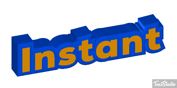 Instant Tekst effect