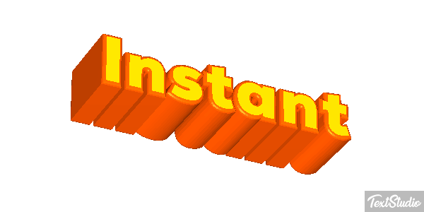 Instant Tekst effect