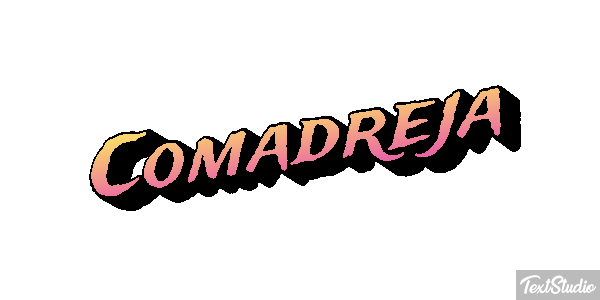 Comadreja Efeito do texto