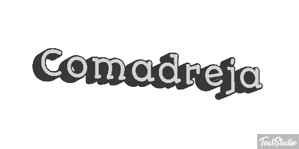 Comadreja Efeito do texto