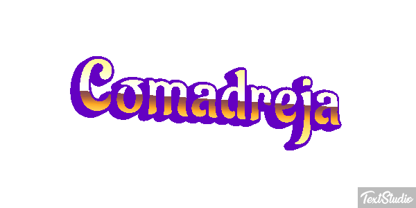 Comadreja Efeito do texto