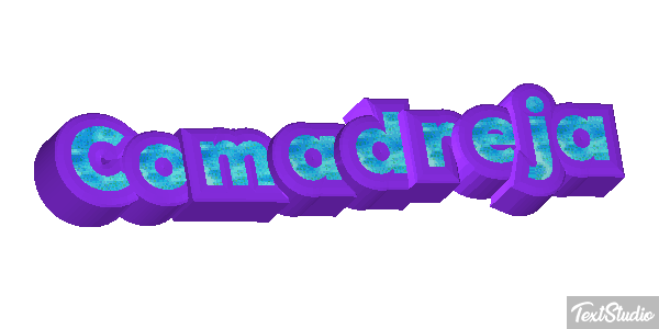 Comadreja Efeito do texto