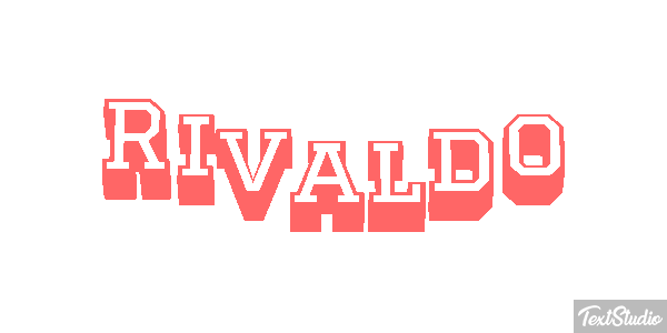 Rivaldo Text effect