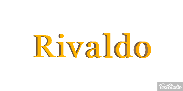 Rivaldo Text effect
