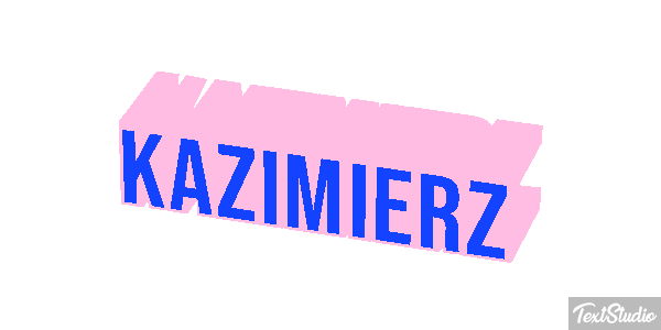 Kazimierz Текстовый эффект