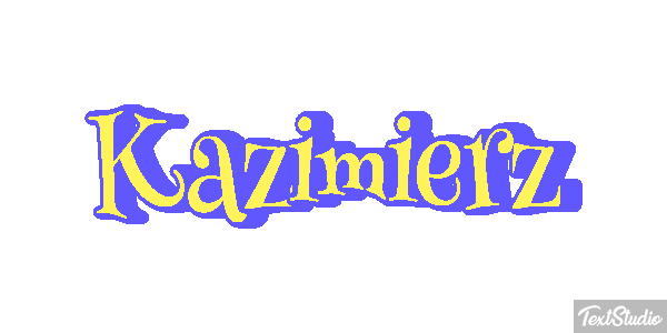 Kazimierz Текстовый эффект