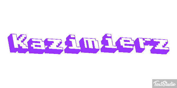 Kazimierz Текстовый эффект