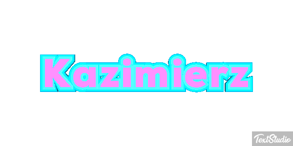 Kazimierz Текстовый эффект