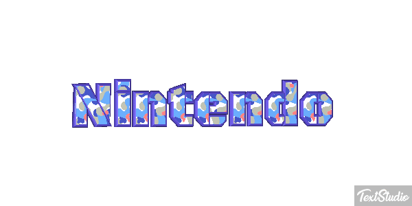 Nintendo Text effect