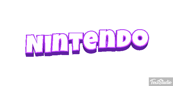 Nintendo Text effect