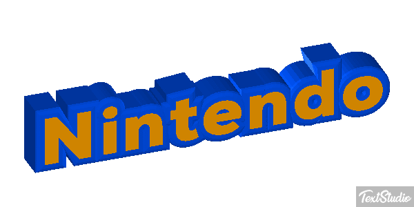 Nintendo Text effect