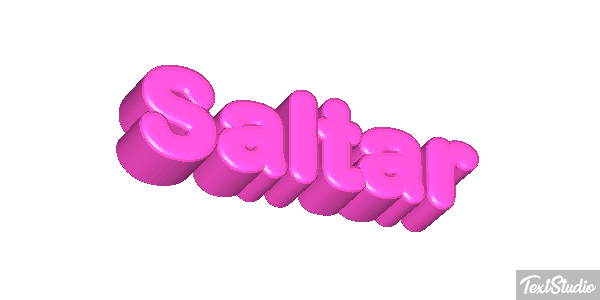 Saltar Texteffekt