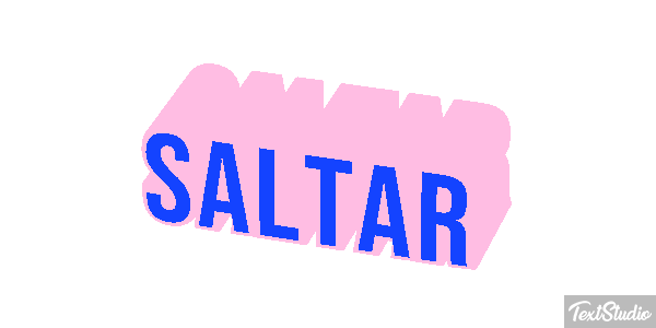 Saltar Texteffekt